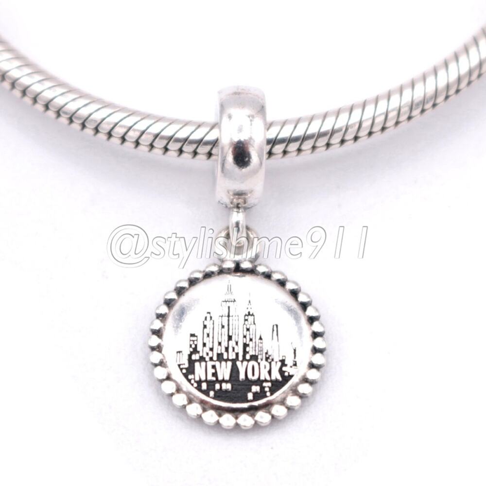 Authentic PANDORA New York City Dangle Charm - USB791169-G051